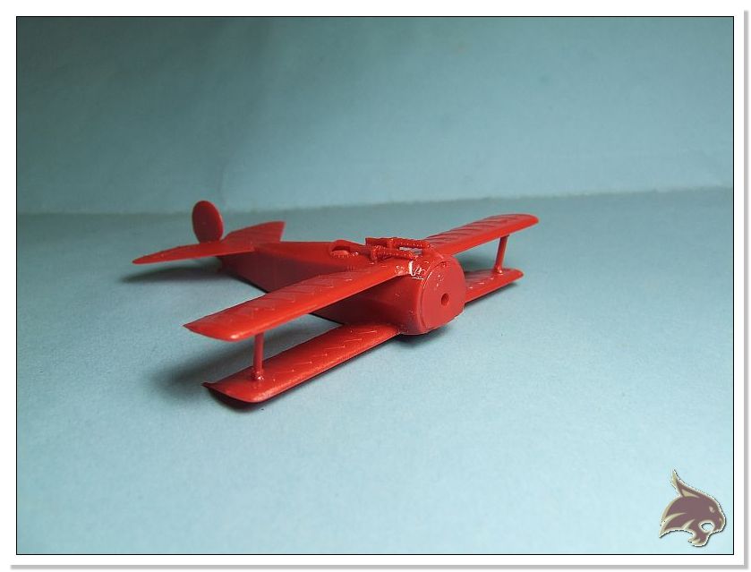 Fokker Dr.I "Barón Rojo" - 1/72 Revell Montaje01