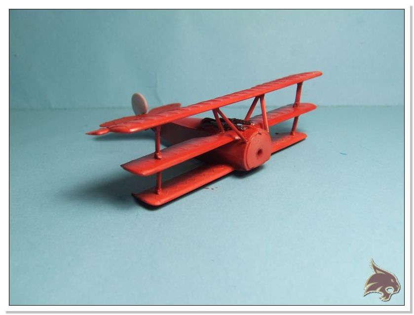 Fokker Dr.I "Barón Rojo" - 1/72 Revell Montaje14