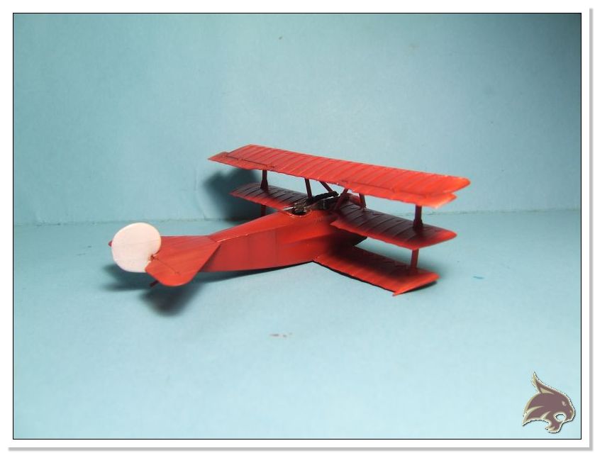 Fokker Dr.I "Barón Rojo" - 1/72 Revell Montaje15