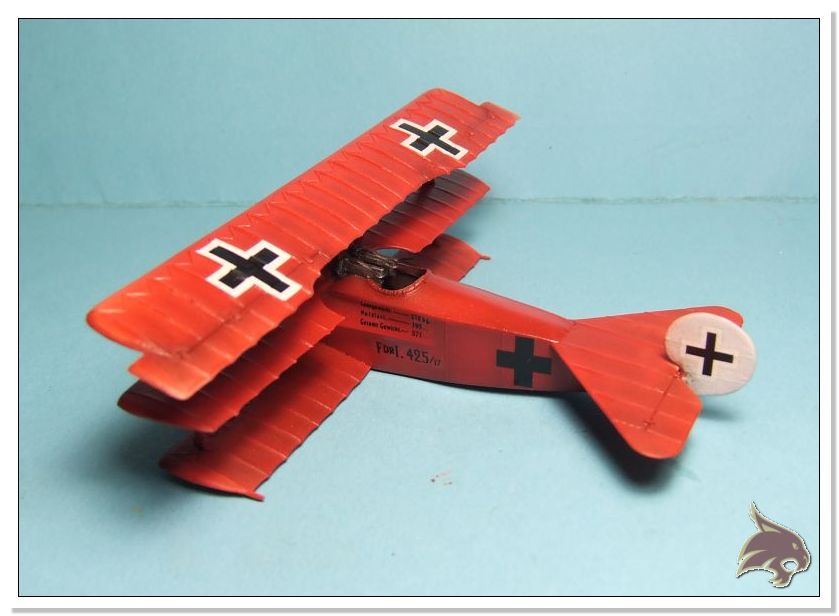 Fokker Dr.I "Barón Rojo" - 1/72 Revell Montaje16