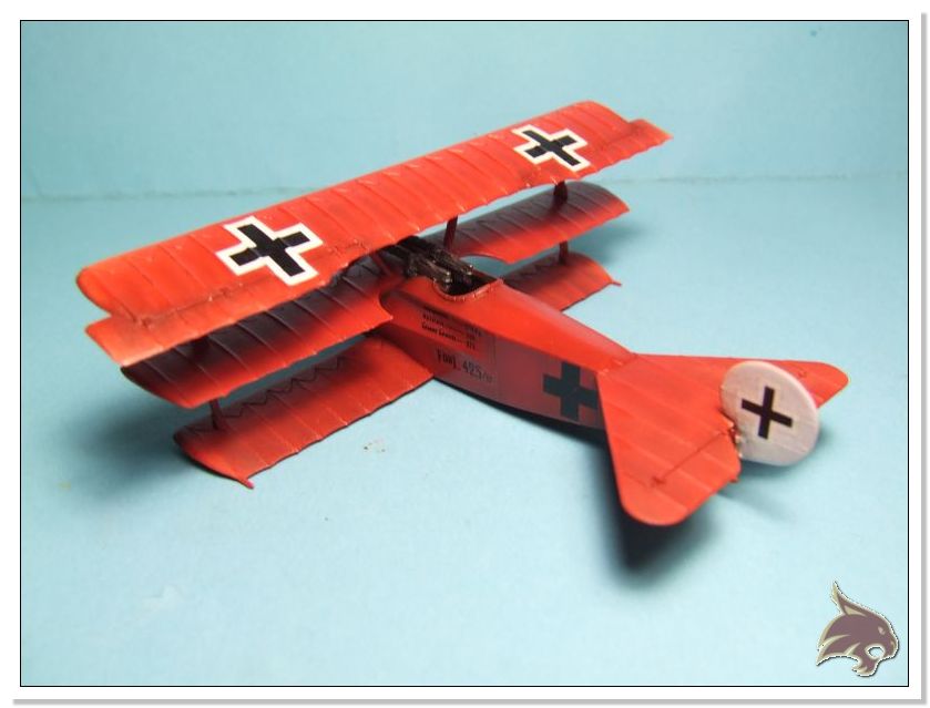 Fokker Dr.I "Barón Rojo" - 1/72 Revell Montaje17