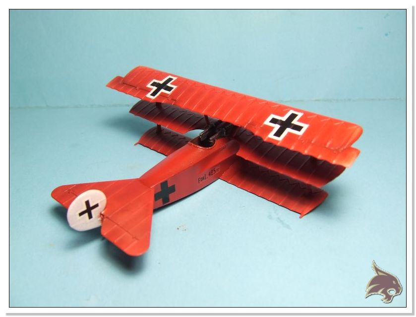 Fokker Dr.I "Barón Rojo" - 1/72 Revell Montaje18