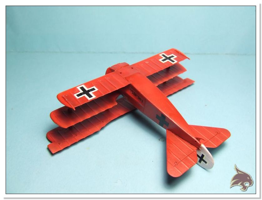 Fokker Dr.I "Barón Rojo" - 1/72 Revell Montaje19