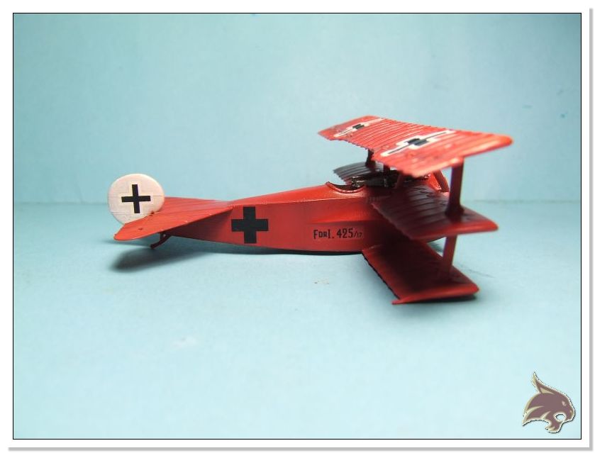 Fokker Dr.I "Barón Rojo" - 1/72 Revell Montaje20