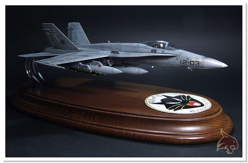 F-18A Hornet - Ejército del Aire España - Academy 1/72 01