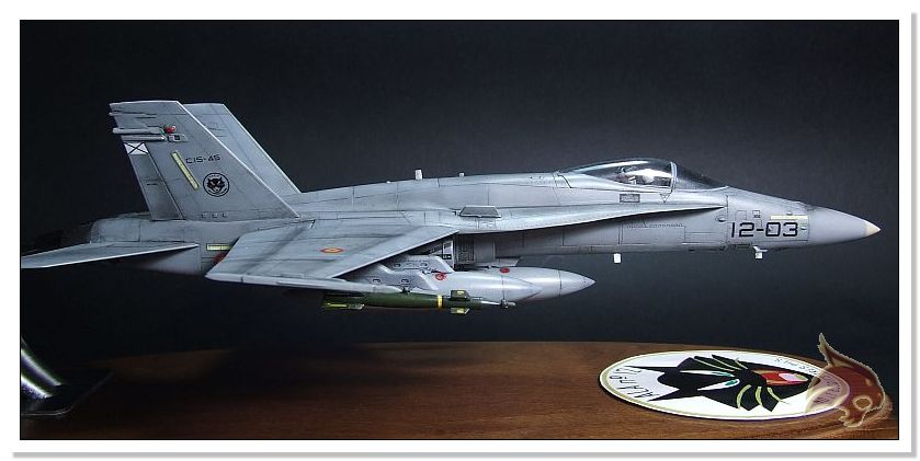 F-18A Hornet - Ejército del Aire España - Academy 1/72 03