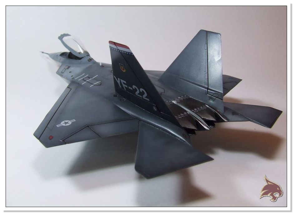 YF-22 Raptor Prototype, Italeri 1/72 (avión por encargo) 04