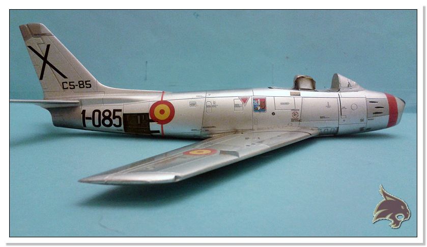 North American F86 F-30 Sabre - Ejército del Aire - Airfix 1/72 Calcas07