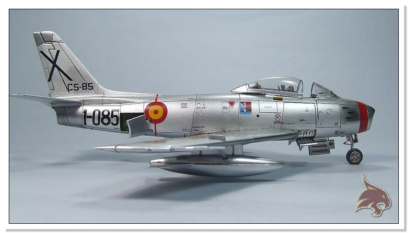 F86 F30 Base de Manises - Ejército del Aire - Años 50 // Airfix 1/72 Final03