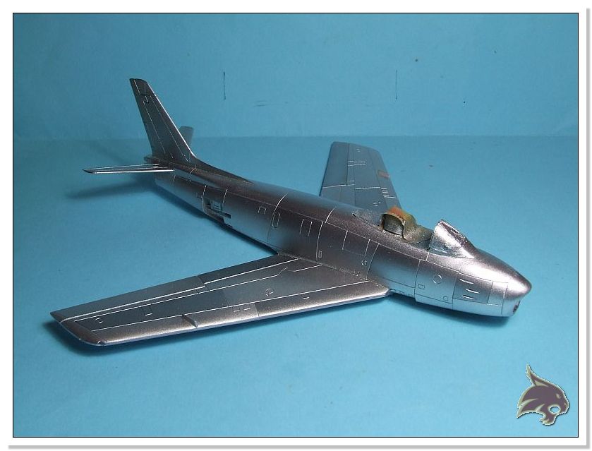 North American F86 F-30 Sabre - Ejército del Aire - Airfix 1/72 Pintura05