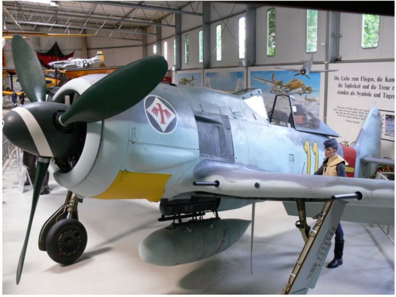 Focke Wulf 190A-8 Eduard 1/48 Ref. 8429 Museo_hannover