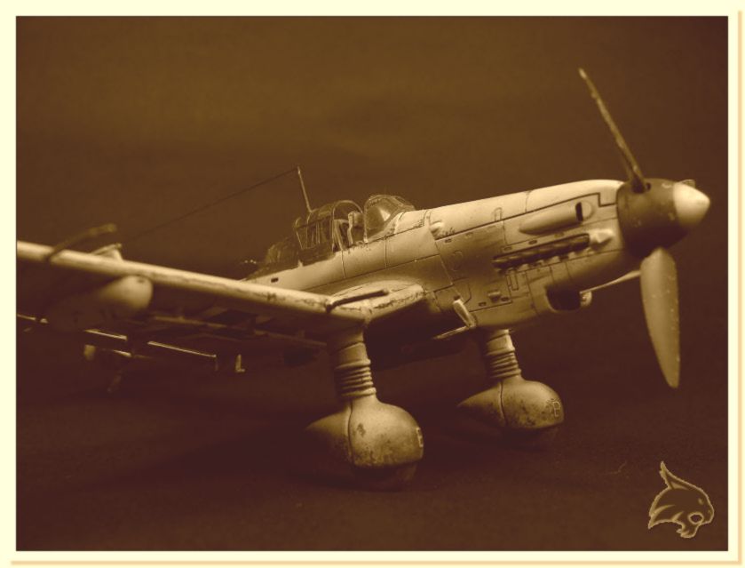 Junkers JU87 D-5 Frente Oriental - Italeri 1/72 05bn