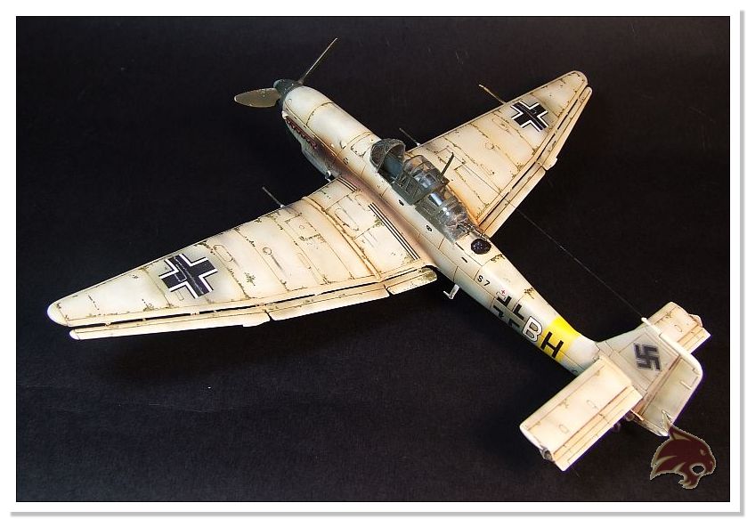 4º trabajo por encargo - Junkers Ju87 D-5 -Frente Ruso - Italeri 1/72 07