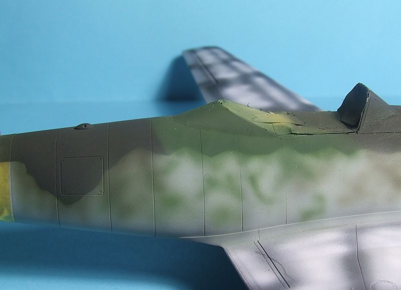 Messerschmitt Me262 A1-a, Tamiya 1/48 Pintura36