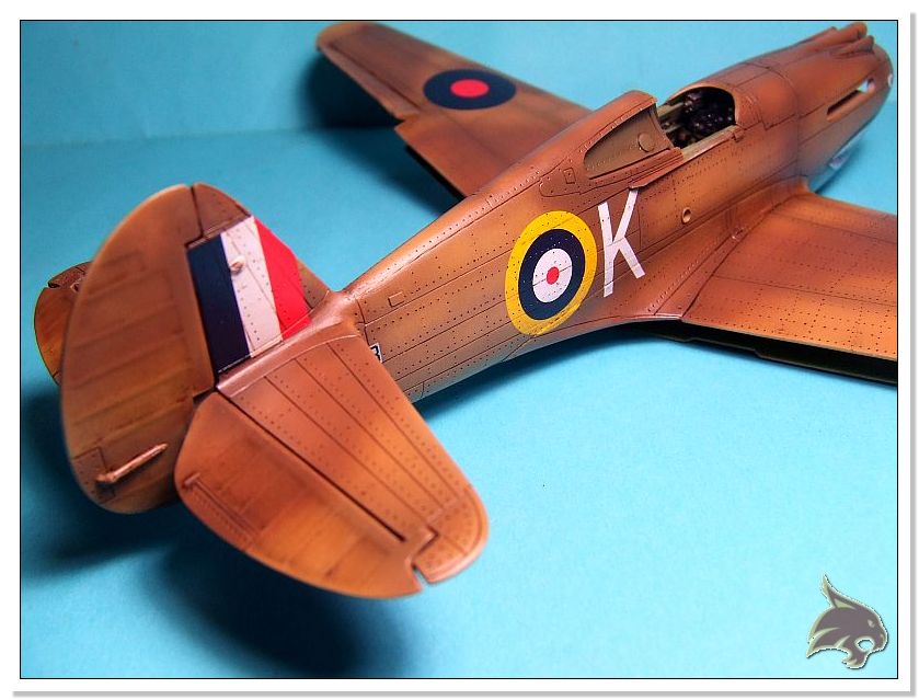 Curtiss P-40 Warhawk (Tomahawk IIA) Trumpeter 1/48 Pintura12