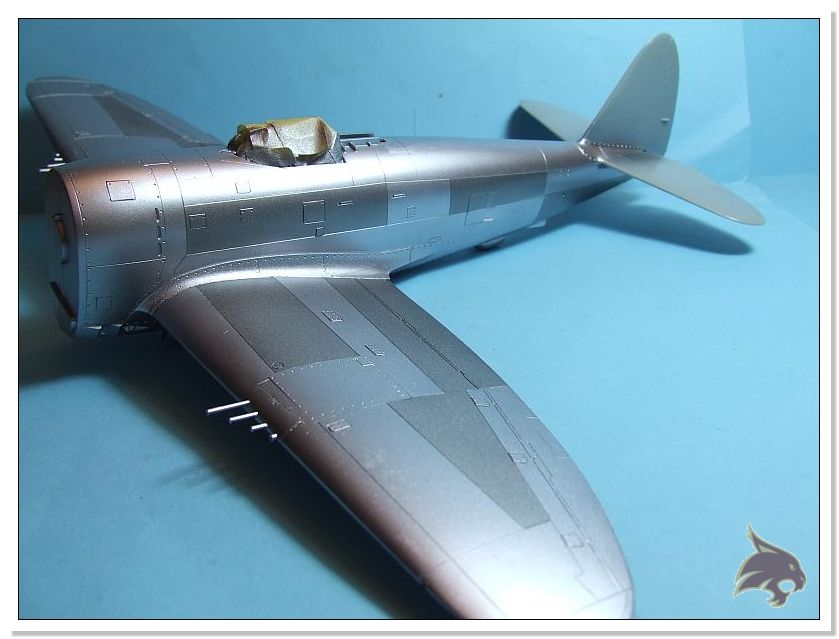 Republic P-47 D Thunderbolt "Eileen" - Academy 1/48 Pintura06