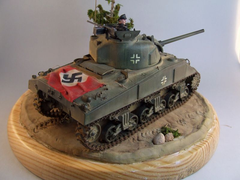 Sherman "Capturado" 1/35 Tamiya 05