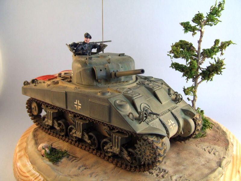 Sherman "Capturado" 1/35 Tamiya 06