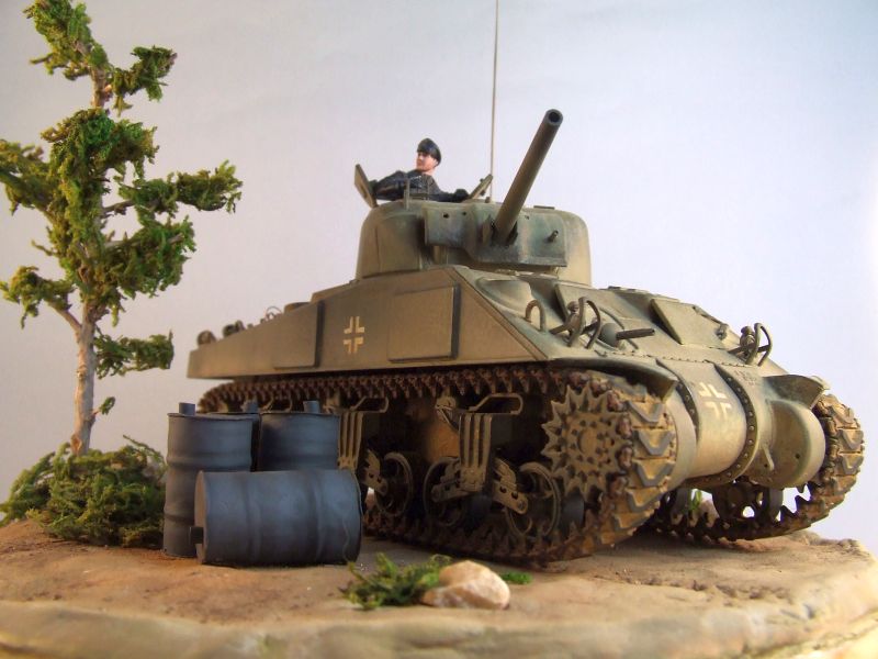 Sherman "Capturado" 1/35 Tamiya 13