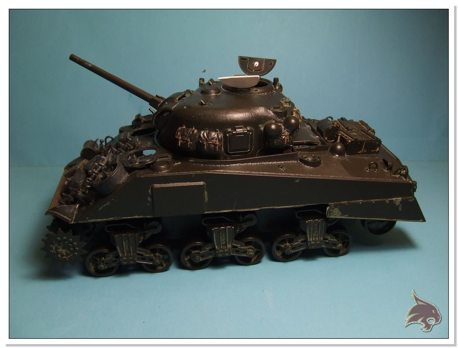 Montecasino 1944 - US Sherman Medium Tank 1/35 Tamiya RESTAURADO Proceso04