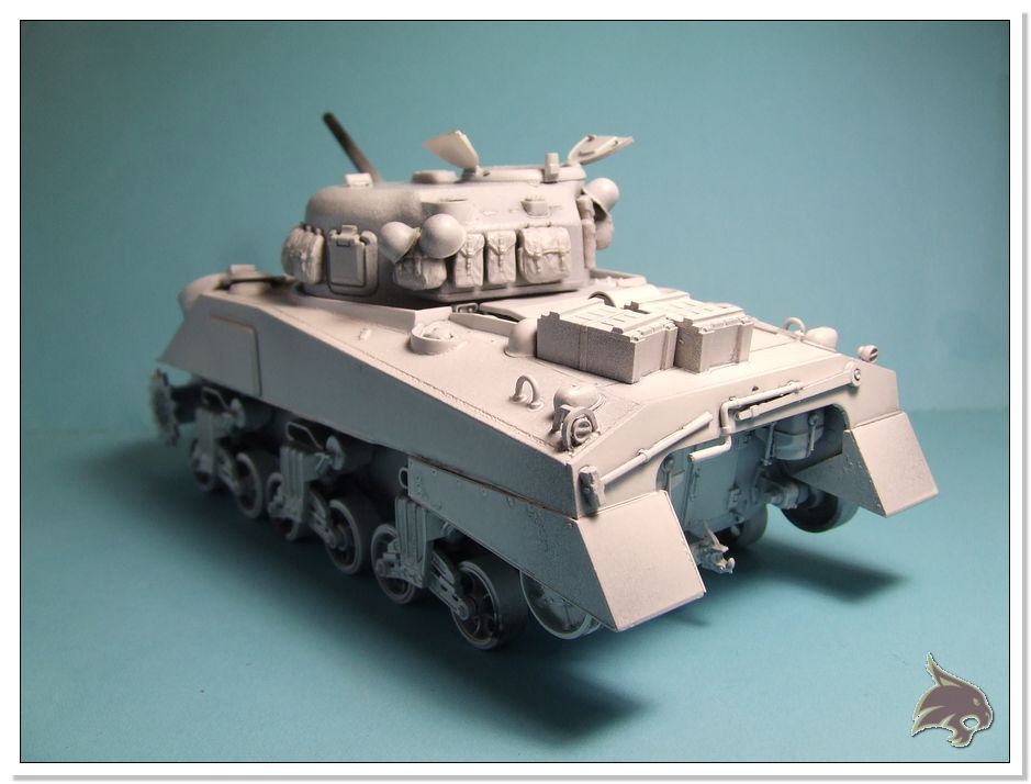 Montecasino 1944 - US Sherman Medium Tank 1/35 Tamiya RESTAURADO Proceso08