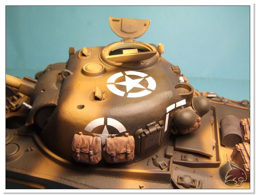 Montecasino 1944 - US Sherman Medium Tank 1/35 Tamiya RESTAURADO Proceso49