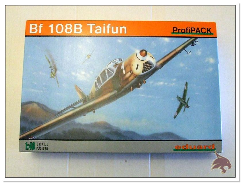 Messerschtmitt Bf108 Taifun - Legion Condor - Eduard 1/48 Caja