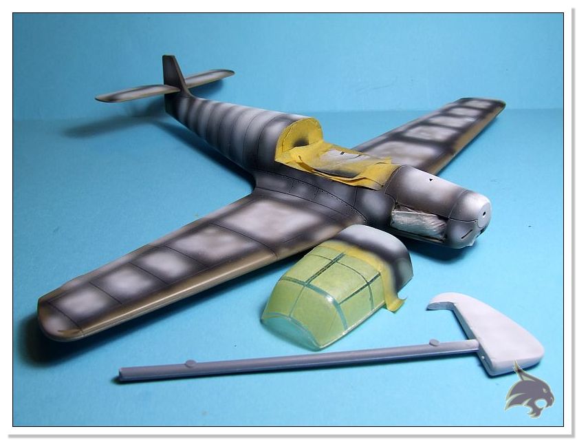 Messerschtmitt Bf108 Taifun - Legion Condor - Eduard 1/48 Presombreado