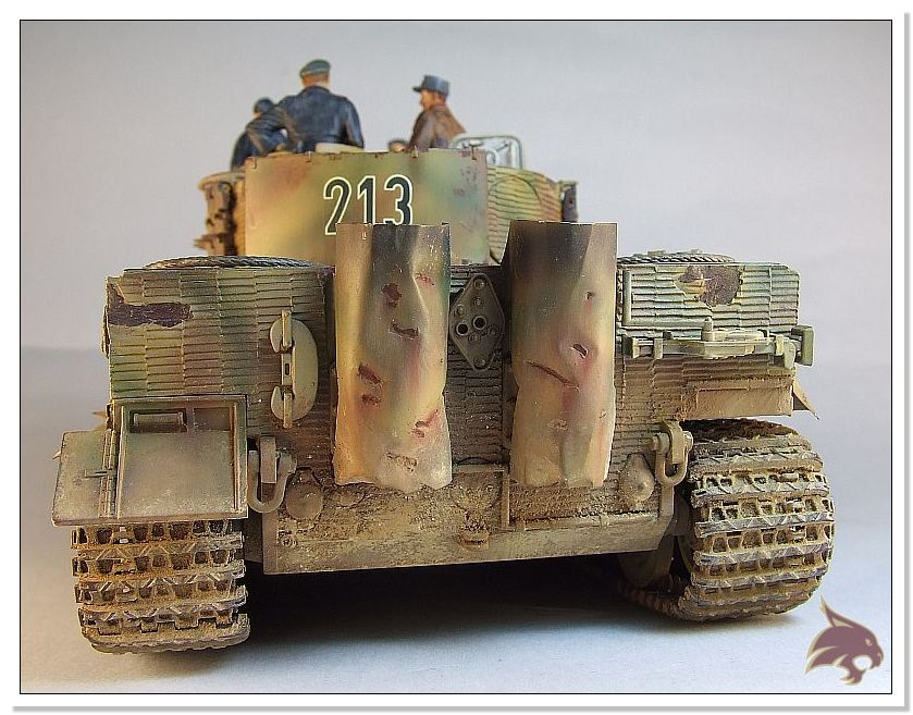 Tiger I Late Version 1/35 Tamiya, Verano 1944 - Normandía 08