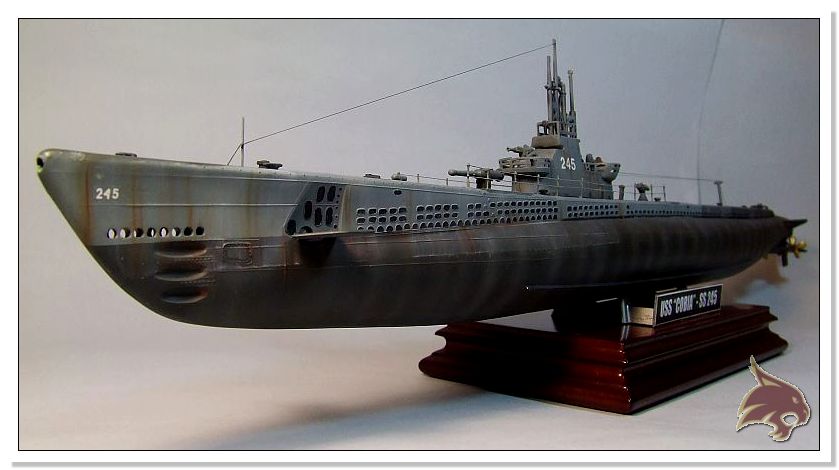 USS COBIA SS-245 "Clase Gato" Revell 1/180 "RESTAURADO" 03