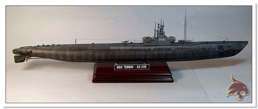 USS COBIA SS-245 "Clase Gato" Revell 1/180 "RESTAURADO" 06