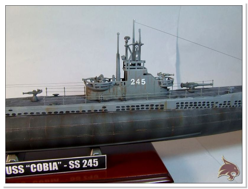 USS COBIA SS-245 "Clase Gato" Revell 1/180 "RESTAURADO" 16