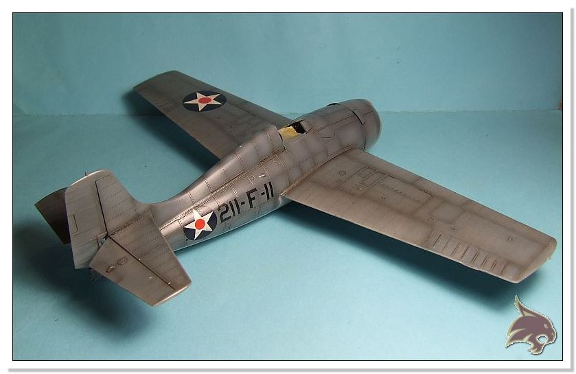 F4F-F3 Early Hobbyboss 1/48- "The Blas's Wildcat" Pintura11