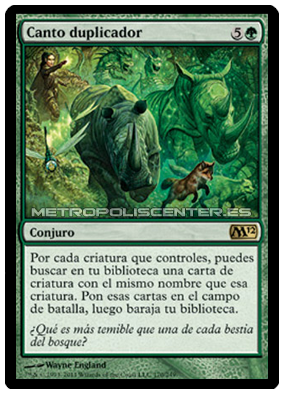 duda fragmentado cristalino + canto duplicador Cantoduplicador