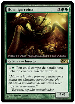 mazo verde negro (tokens-rematador) Hormigareina