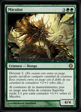 mazo verde negro (tokens-rematador) Micolot