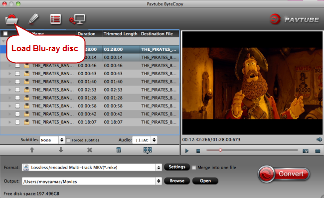 Convert and Move DVD to Android tablet/phone on Mac Load-blu-ray-disc