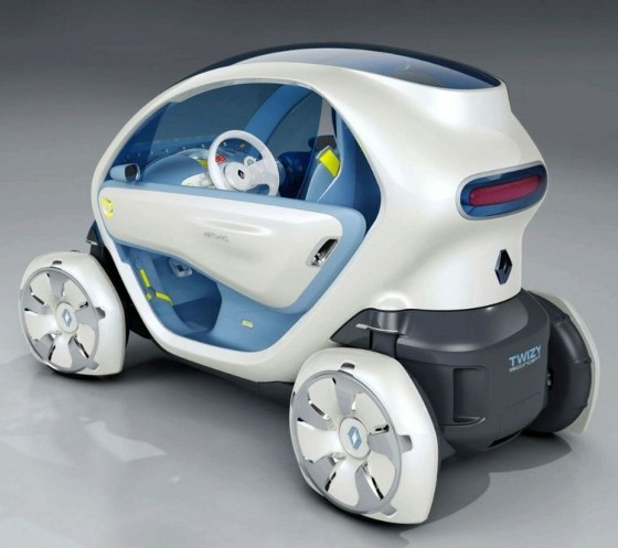 Conozca el Twizy, el vehículo eléctrico de la Renault Renault-twizy-concept-01