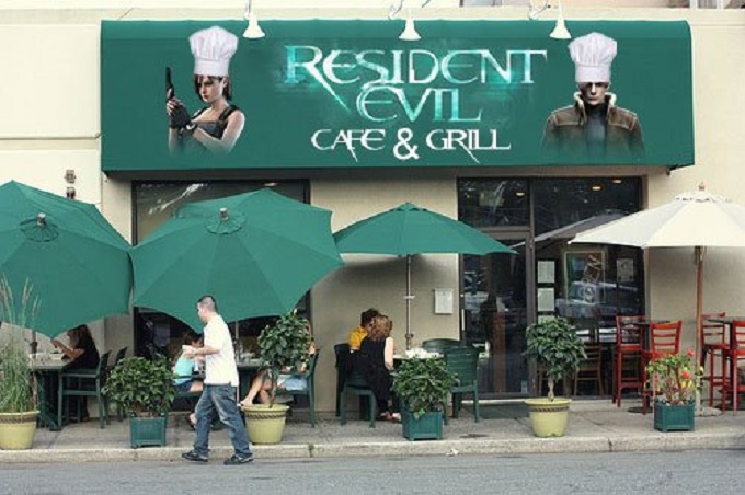 Capcom pierde (aún más) el norte con Resident Evil Resident%20evil%20cafe