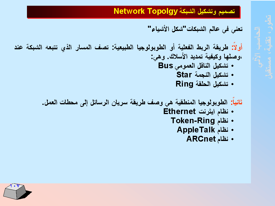 الحاسب اﻻلي -  تطورا - تقنية -  مستقبﻻ SLIDE107