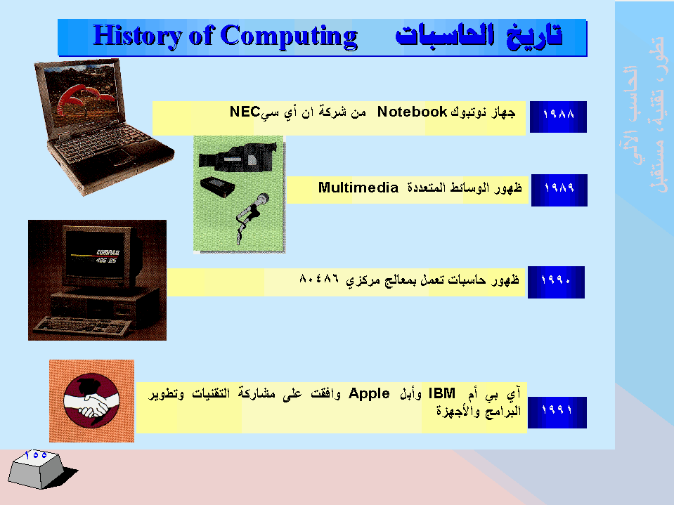 الحاسب اﻻلي -  تطورا - تقنية -  مستقبﻻ SLIDE155