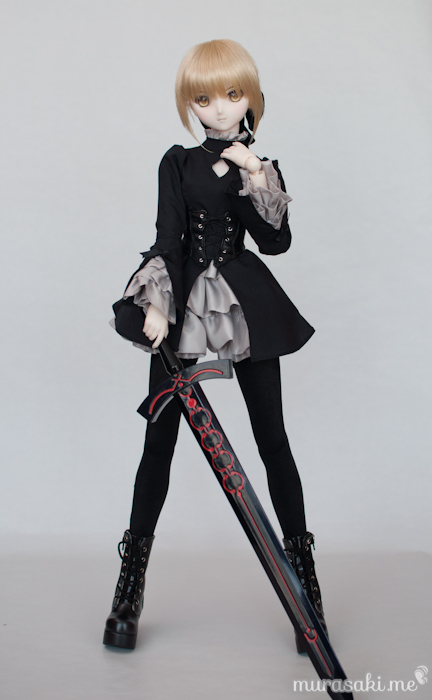 Mi vestido custom de Saber Alter (DD) Alter-2