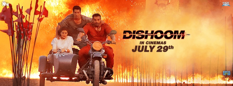 DISHOOM (2016) con VARUN DHAWAN + Jukebox + Sub. Español + Online Dishoom-bollywood-poster