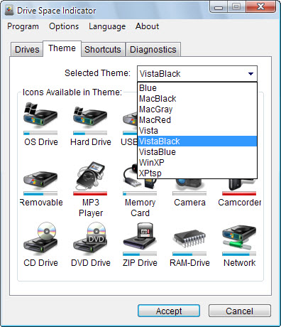 احدث برنامج تغيير ايقونات و درايفراتDrive Space Indicator 69361.imgcache