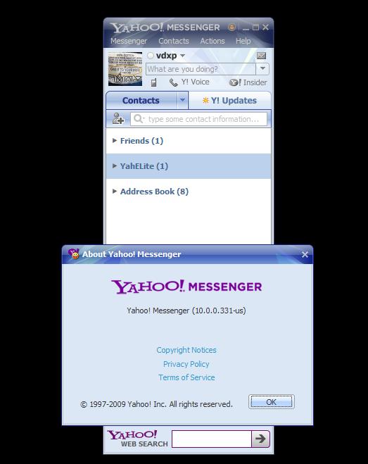 حصريا برانامجYahoo! Messenger 10.0.0.331 83690.imgcache