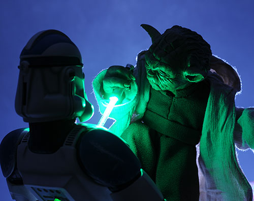 STAR WARS: YODA AND CLONE Premium format Review_yodavtrooper_9