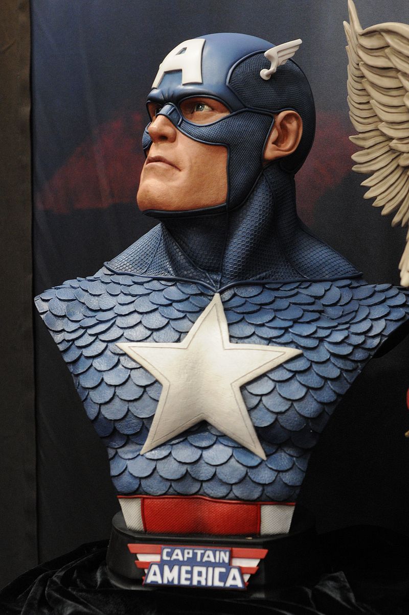 [SDCC 2011] Sideshow - Captain America Life-Size Bust Sdcc2011_sideshow_marvel_15