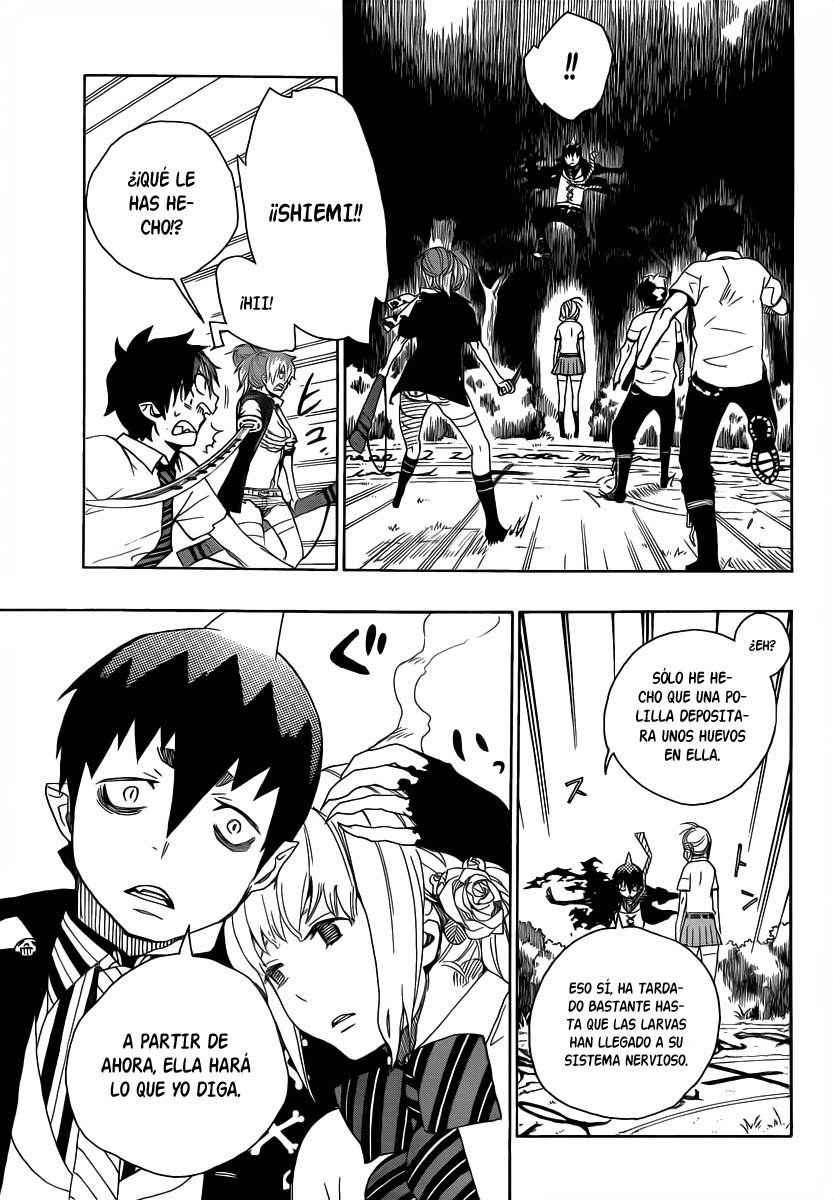 Ao no Exorcist Manga 13 - Acto bondadoso Aonoexorcist15