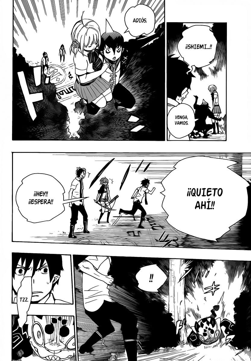 Ao no Exorcist Manga 13 - Acto bondadoso Aonoexorcist16