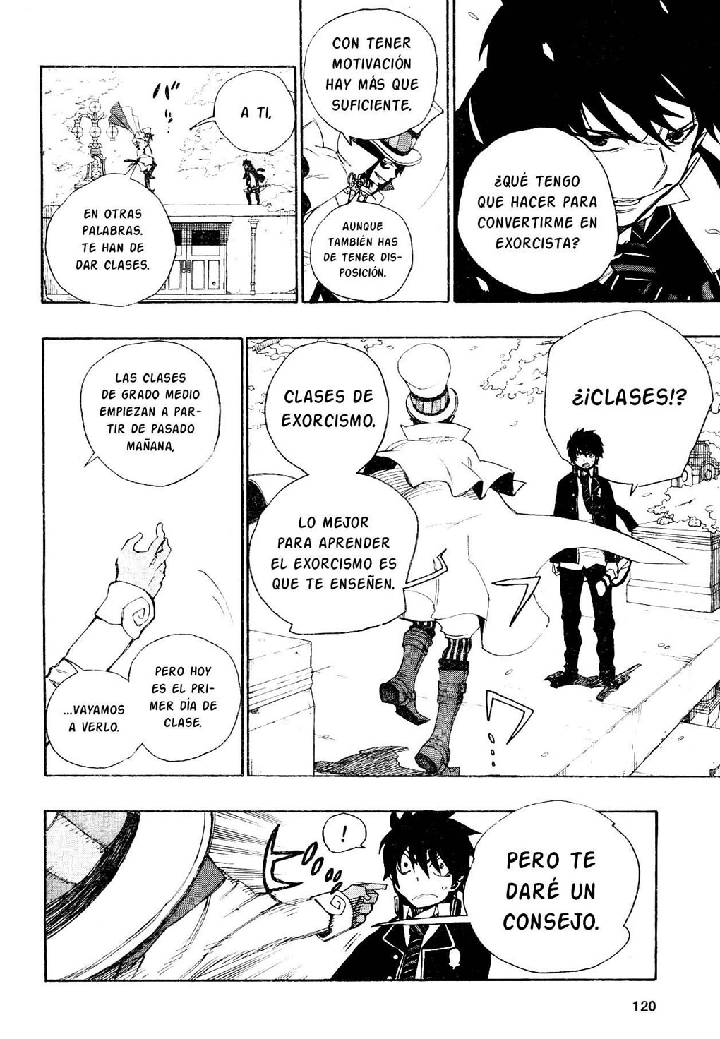 Ao no Exorcist Manga 02- Hermano Mayor y Hermano Menor Aonoexorcist13